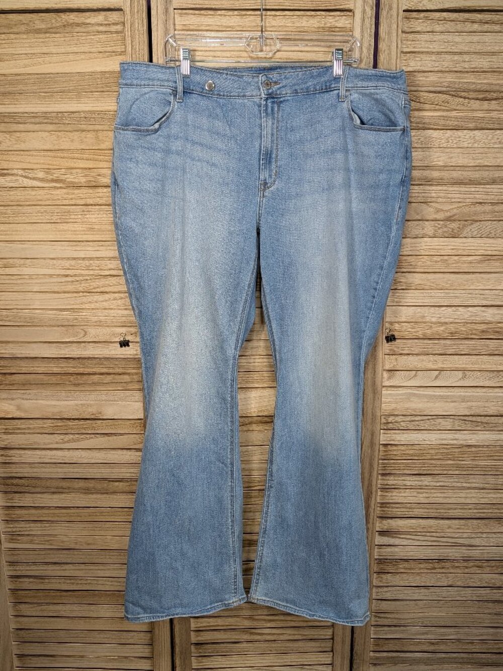 Old Navy High-Rise Flare Light Wash Jeans Size 22